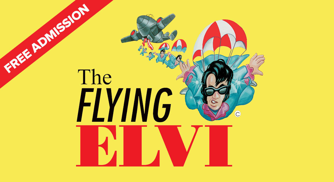 Flying Elvi Promotion at Ocean Downs
